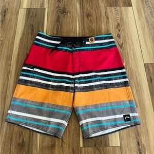 Rusty Board Shorts size 32 NWT